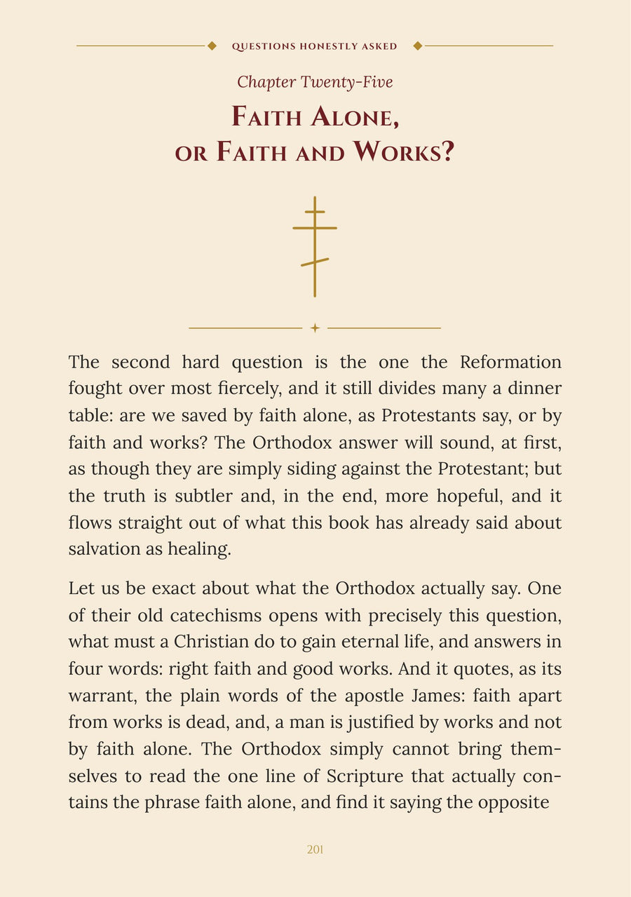 Page 201: Faith Alone, or Faith and Works?