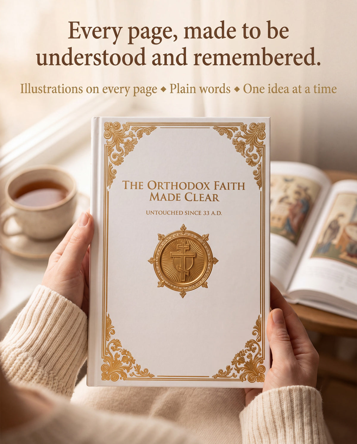 Every page made to be understood and remembered - illustrations on every page, plain words, one idea at a time