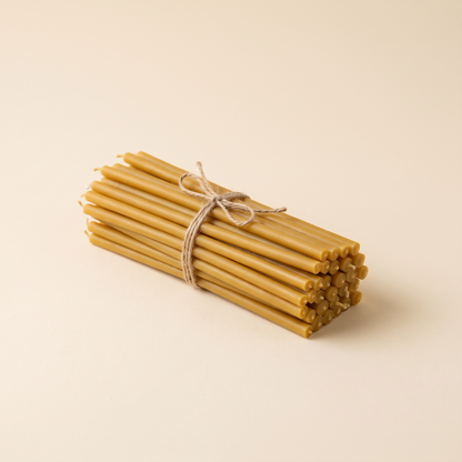 Beeswax church candles