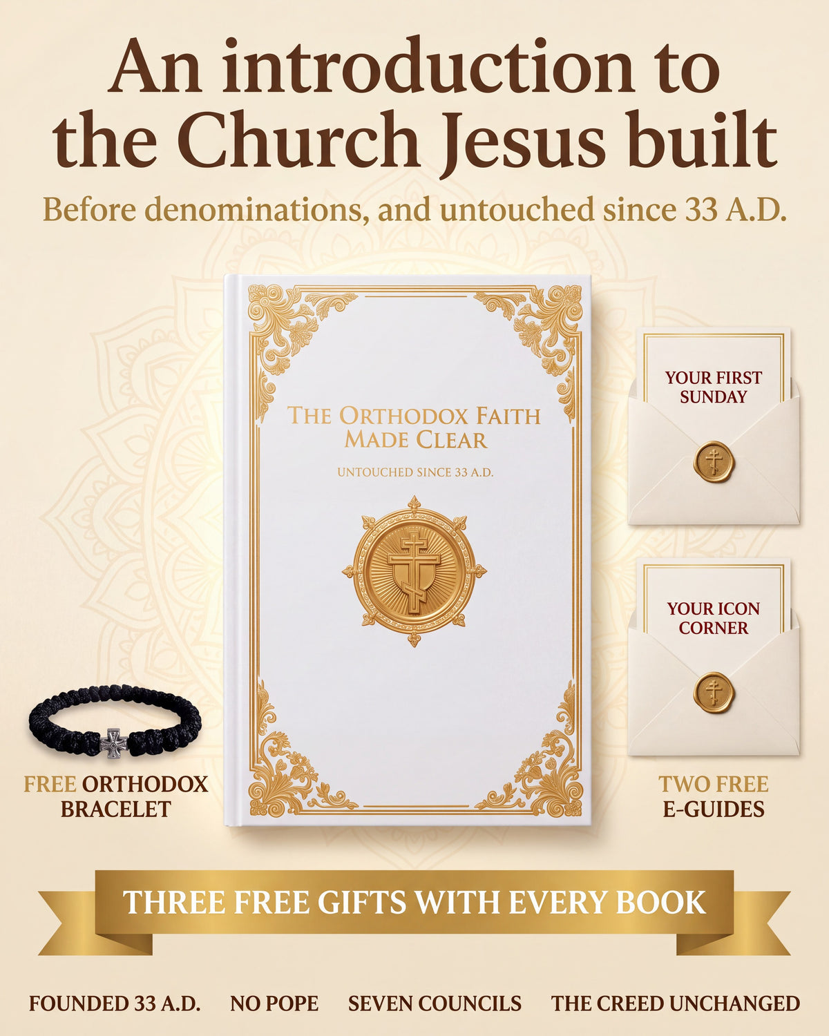 The Orthodox Faith Made Clear with three free gifts