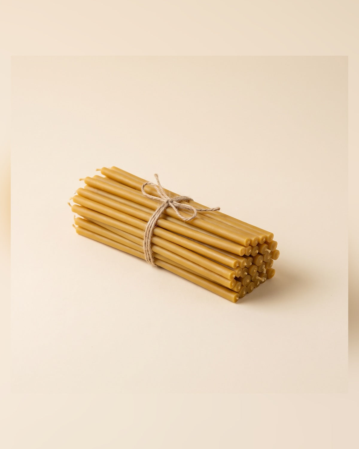 Beeswax church candles