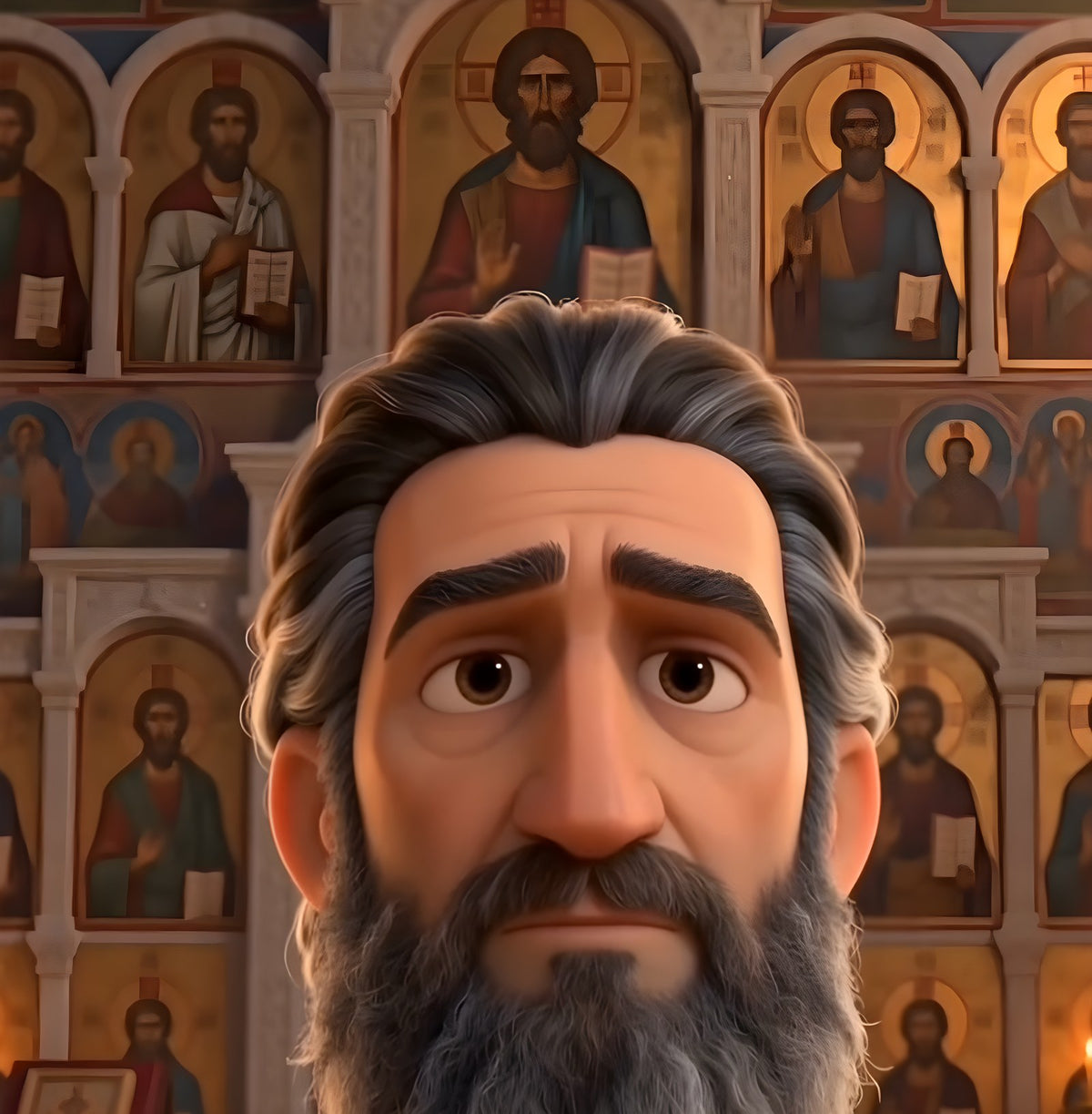 The Orthodox priest